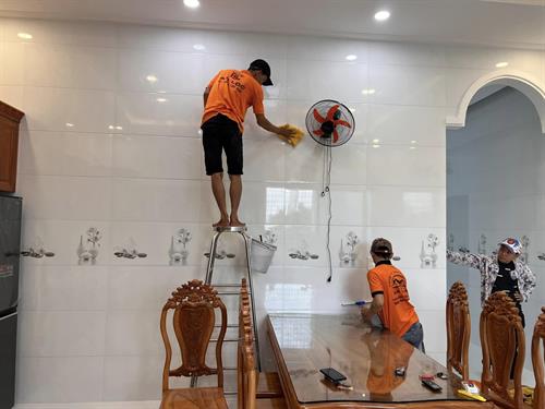 Tổng vệ sinh nhà cấp 4 sau xây dựng khu vực Hàm Liêm | Vệ sinh nhà Phan Thiết - An Lộc