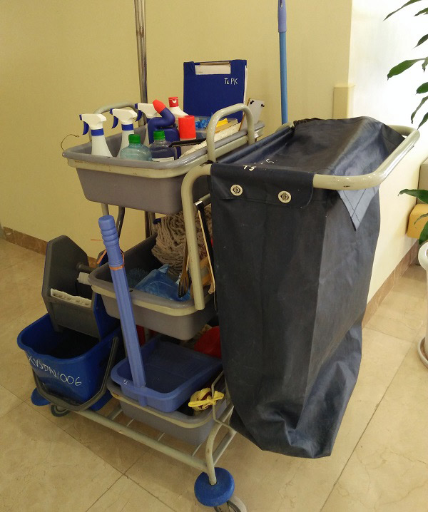 Chuẩn bị dụng cụ vệ sinh bệnh viện, Vệ sinh Bình Thuận