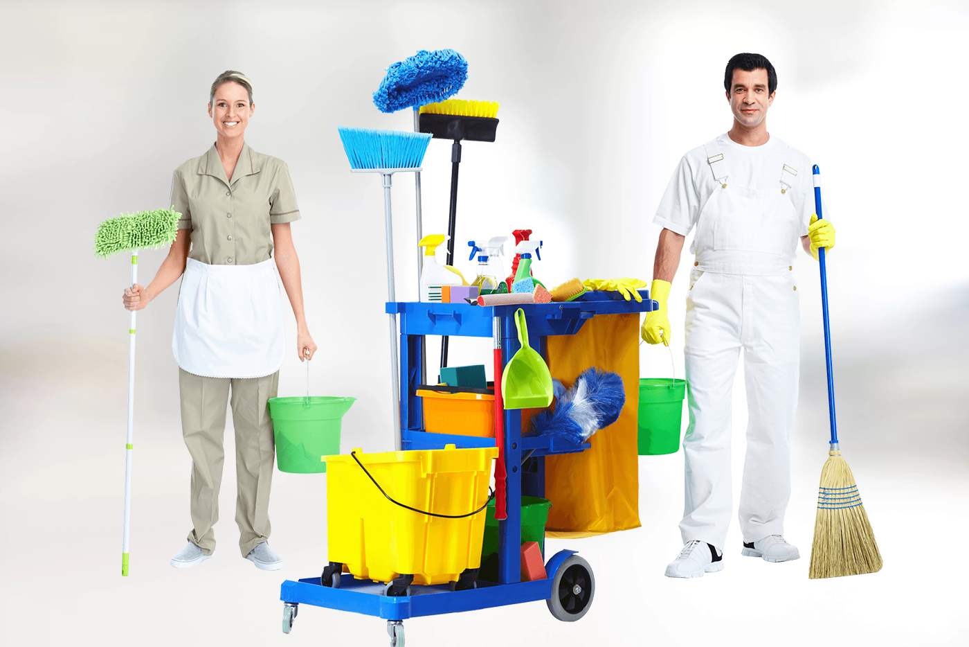thiết bị, hóa chất vệ sinh nhà
