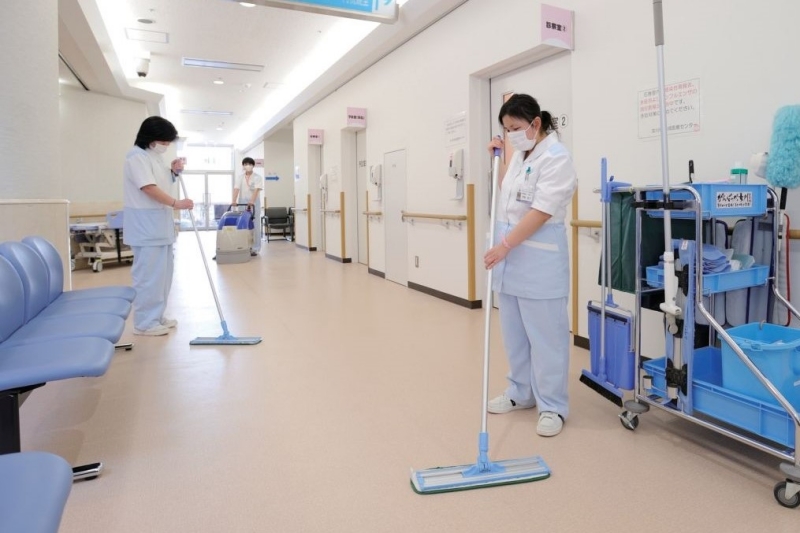 Vệ sinh hành lang trong bệnh viện, Vệ sinh Bình Thuận